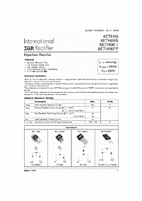 DataSheet 8ETH06 pdf